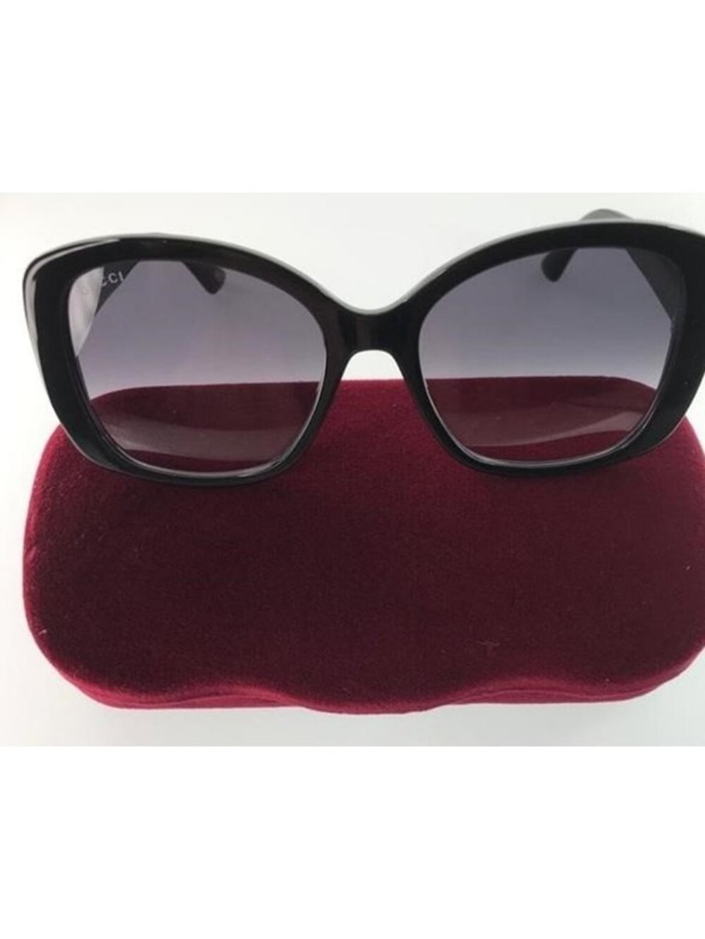 Gucci. Black Ship Same Day Ladies Gg0762s 001 56. Sunglasses - Picture 5 of 12